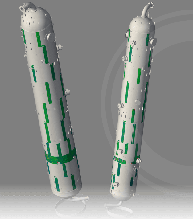 CO2 absorber inspection data visual - primary view